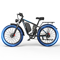 E-BYCCO EB7Pro Electric Bike 2000W Motor 52V23AH Waterproof Battery off-road Electric Bicycle 26*4.0 Fat Tire All Terrain E bike