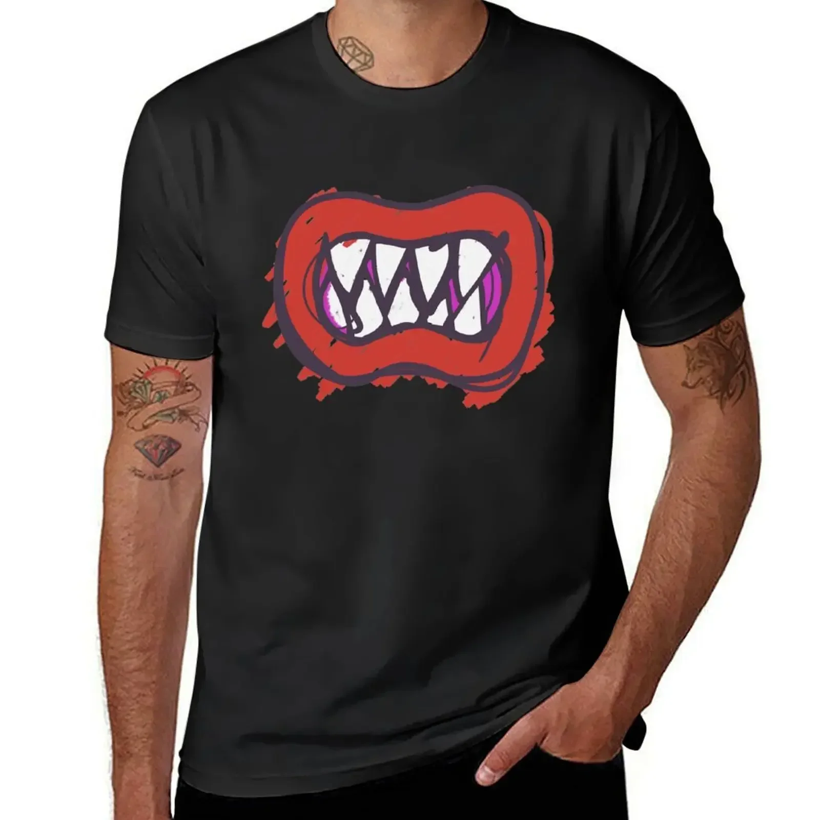 Jr's Snarl T-Shirt Aesthetic clothing sweat plus size tops mens t shirts