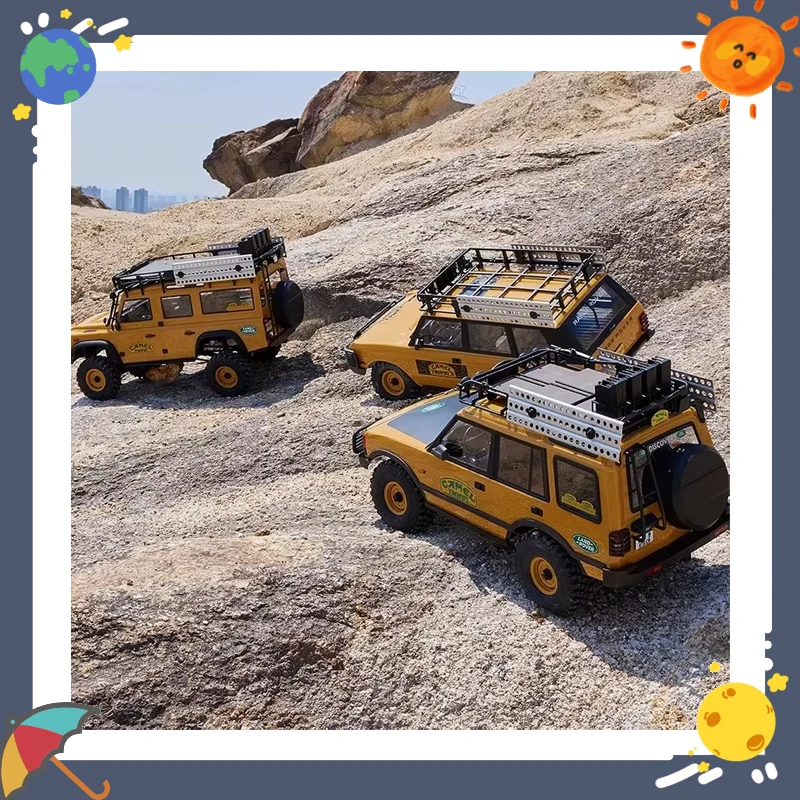 Fms 1/10 Scale Camel Cup Fcx10 Rc Model Electric Climbing Vehicle Off-Road Simulation Toy For Boys Birthday Gift