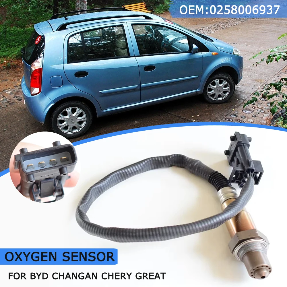 

Lambda Sensor Oxygen Sensor For CHERY A1 A3 A5 EASTAR CROSS QIYUN TIGGO QQ6 Fulwin BYD F3 F3R 0258006937 0258010122