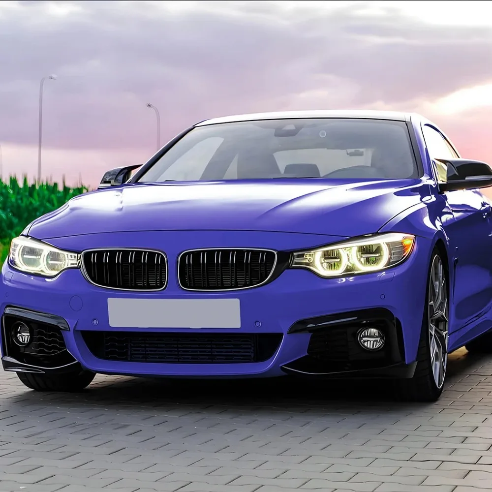 

With Light Front Bumper Grille Kidney Racing Grill Grilles BodyKit For BMW 4 Series F32 F33 F36 2014-2020 ABS Tuning Accessories