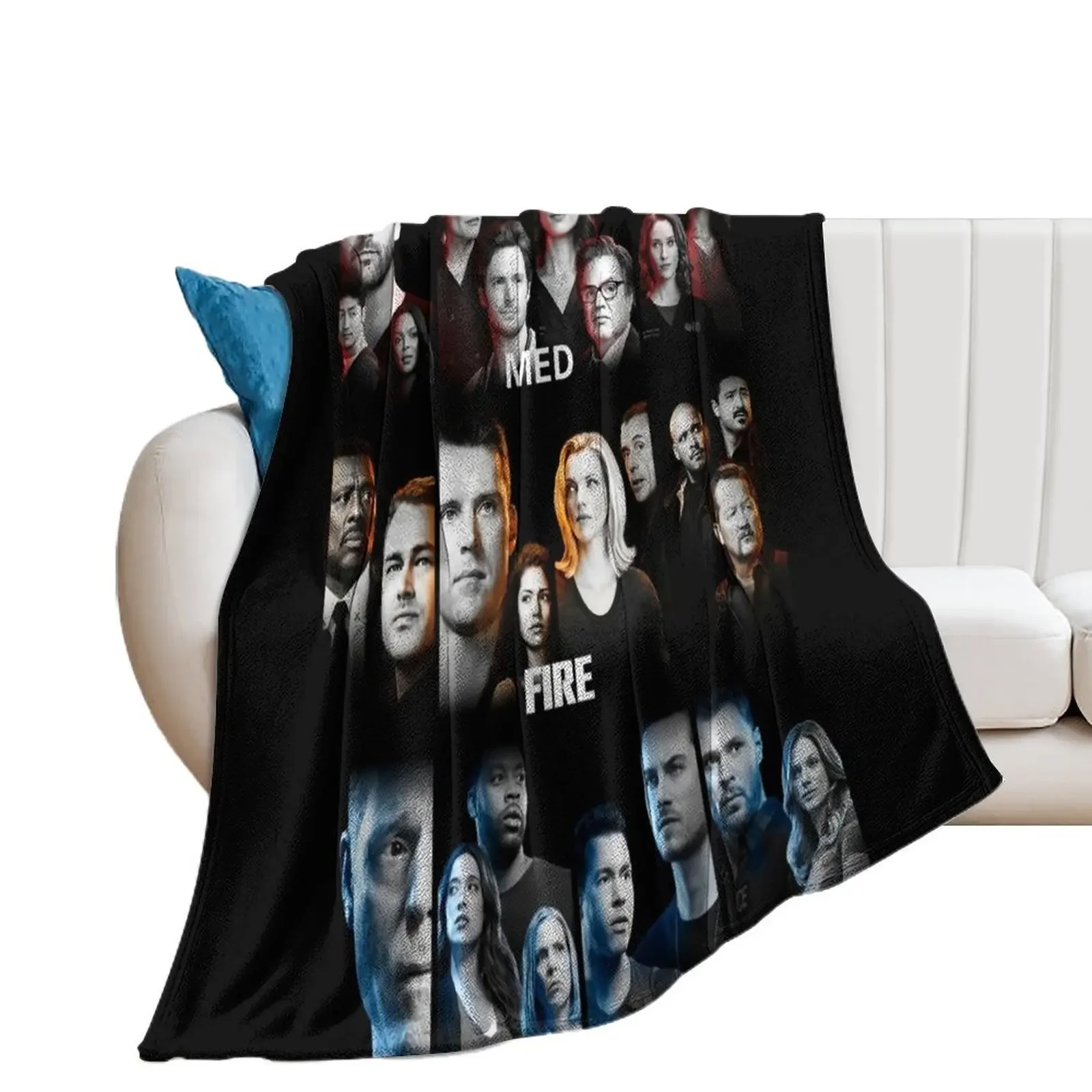 

fire pd med Throw Blanket for babies Soft Sofas Blankets