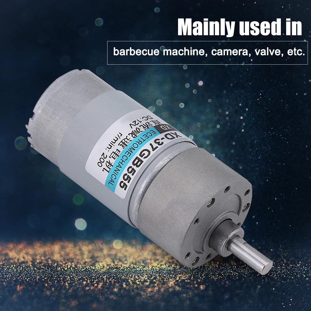 มอเตอร์เกียร์บิดขนาดใหญ่ 15W CW/CCW 12V 24V มอเตอร์บิดขนาดใหญ่