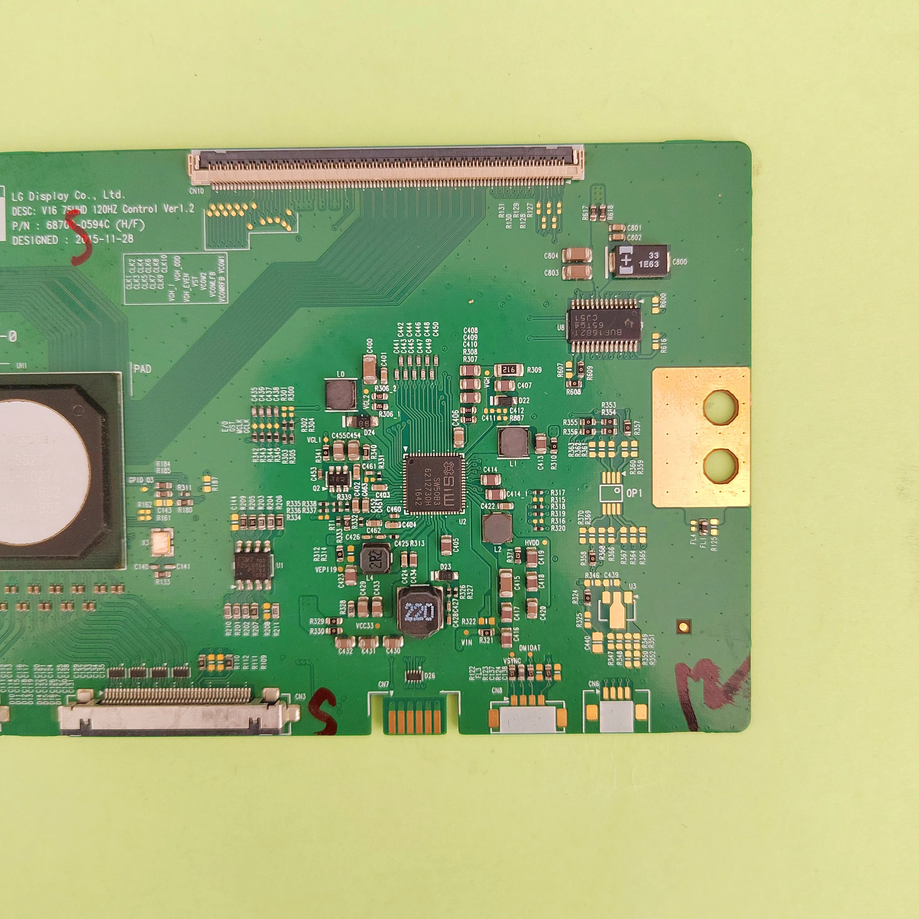 T-con Board 6870C-0594C 6871L-4727A 6871L-4332B for 75'' 75 inch 75UH6550 75UH6550-UB 75UH8500 TV Logic Board