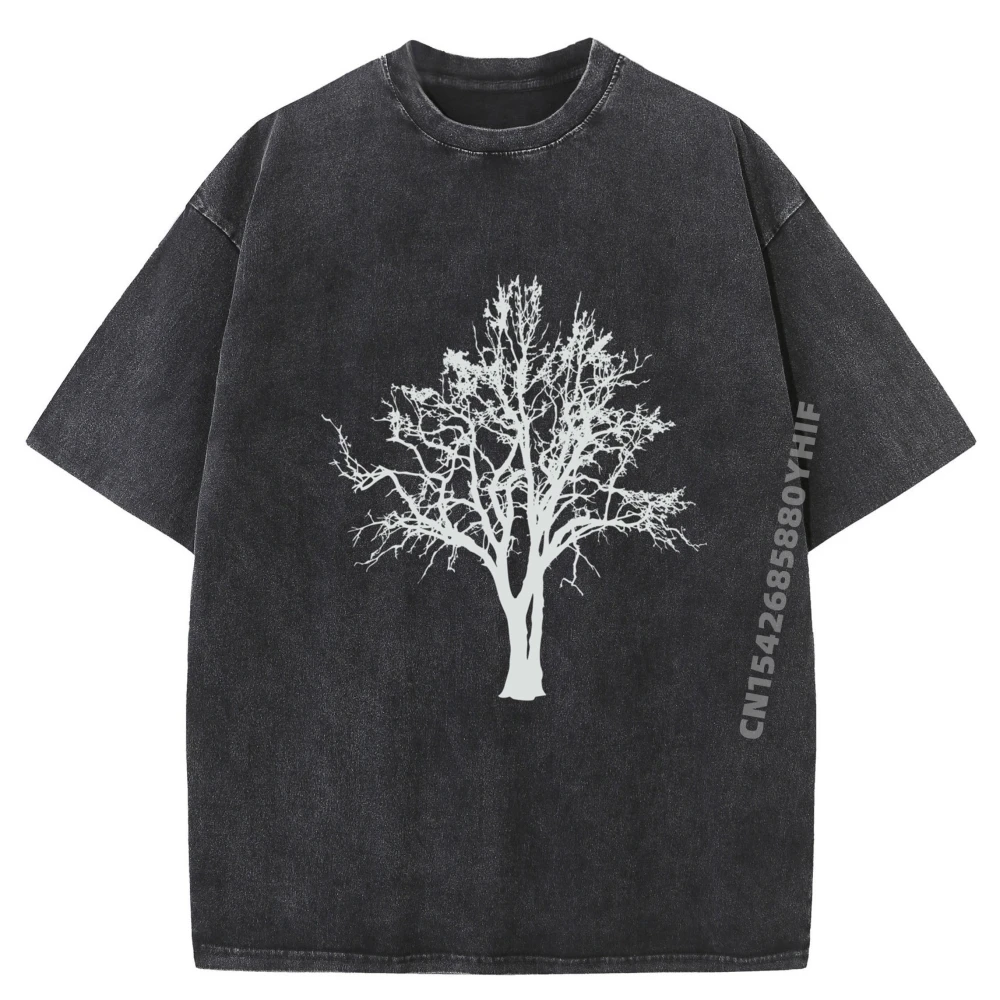 

Oak Tree Design For Nature Lovers Tree Huggers Mens Shirts Graphic Tee Christmas Shirt Washed T Shirt For Men