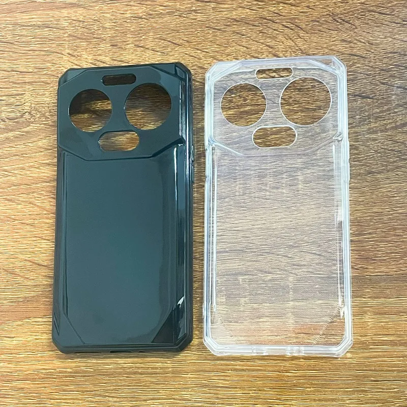 Soft Silicone Phone Case for IIIF150 B3 TPU Back Cover Black Transparent Cases for IIIF150 B3 Protective Shell