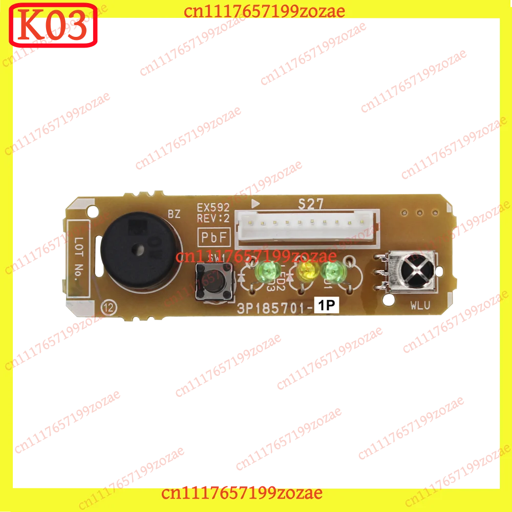 Signal Receiving Control Board 3P185701-1 4P1752784 for Daikin Indoor Unit ATKC25TUAVMV FTXM25M2V1B, Replacement Parts