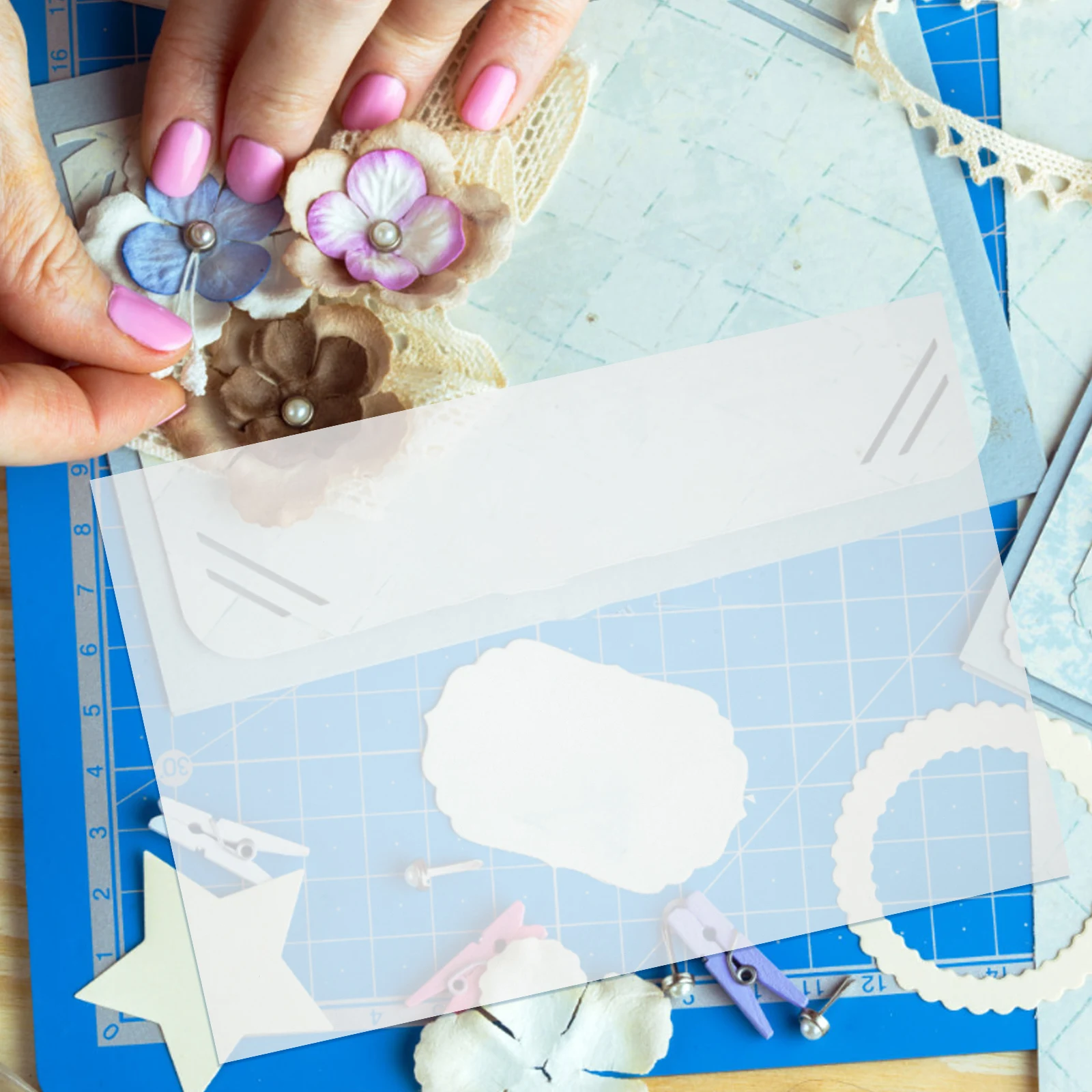 10 قطعة ورقة الانكماش الحراري مادة Bops لتقوم بها بنفسك سلاسل المفاتيح أقراط الحرفية صنع ورقة قابلة للطباعة تقلص الفن الحرف Diy بها بنفسك العرض