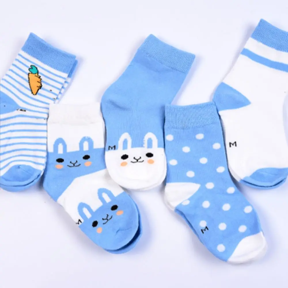 Keep warm Rabbit Pattern Cute Newborn baby Socks Cotton Boys and Girls Baby Short Socks