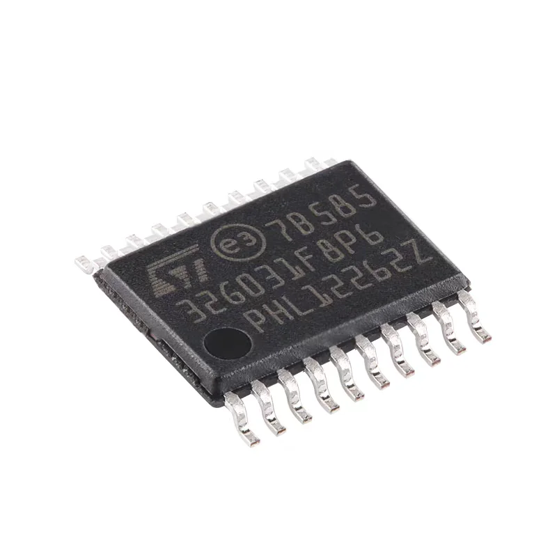 Original STM32G031F8P6 TSSOP-20 ARM Cortex-M0+32-bit microcontroller MCU