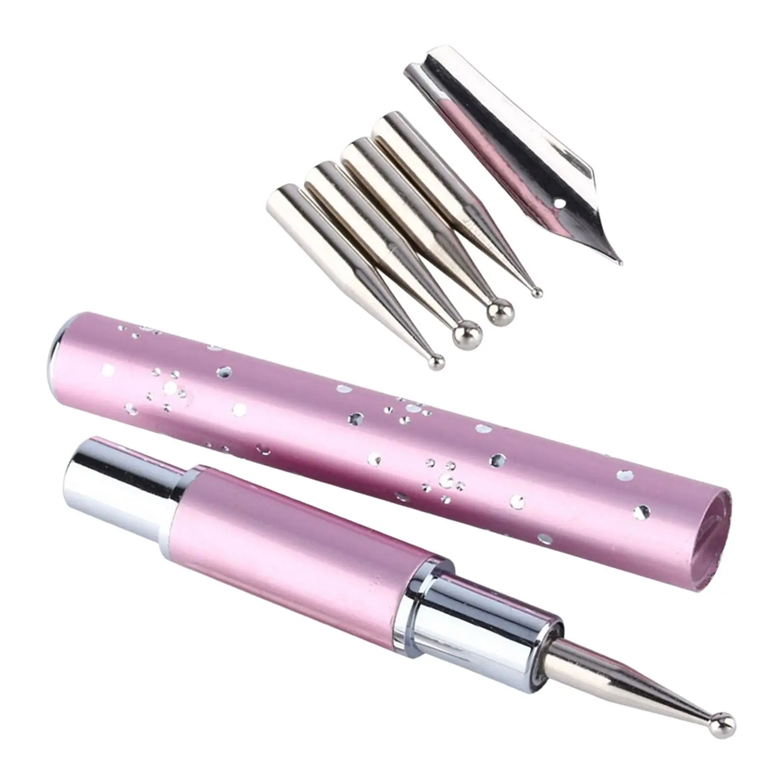 Professional Stainless Steel Nail Art Pen for and Easy Home Use