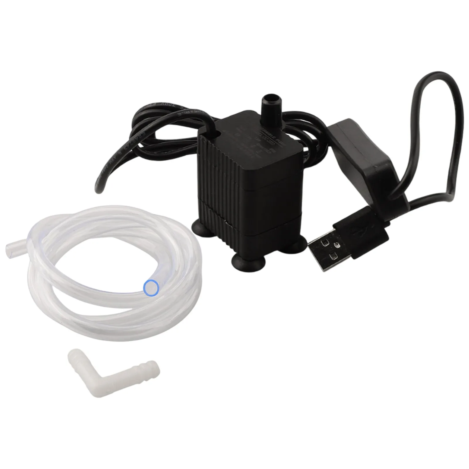 

Silent Water Pump Mini Water Pump Blue Indicator Light Flow Rate 120 Liters Per Hour 42*35mm Outdoor Water Features