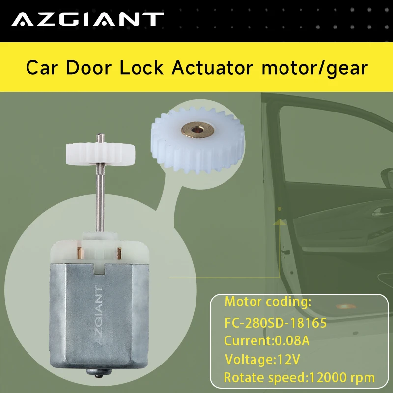 

Car Door lock with adjusting motor FC-280SD 12V Gears 25T Disassembly Tool For Citroën Xsara Picasso Peugeot 306 MK1 Auto parts