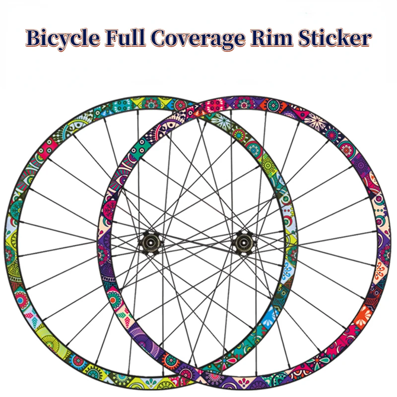 

MTB Rim Stickers Road Bike Wheel Set Decal Cycling Waterproof Decoration Film 26" 27.5" 29" 700C Width 19mm Bicycle Accessories