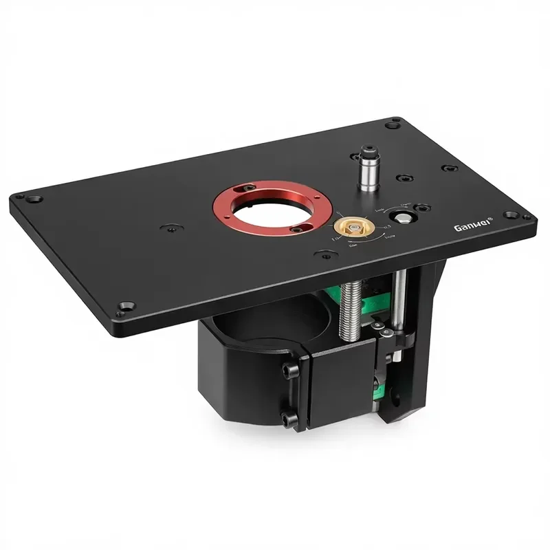 Trimming Machine Flip-Chip Lifting Table Woodworking Fine-Tuning Lifting Milling Cutter Chamfering Table Carving Slotting