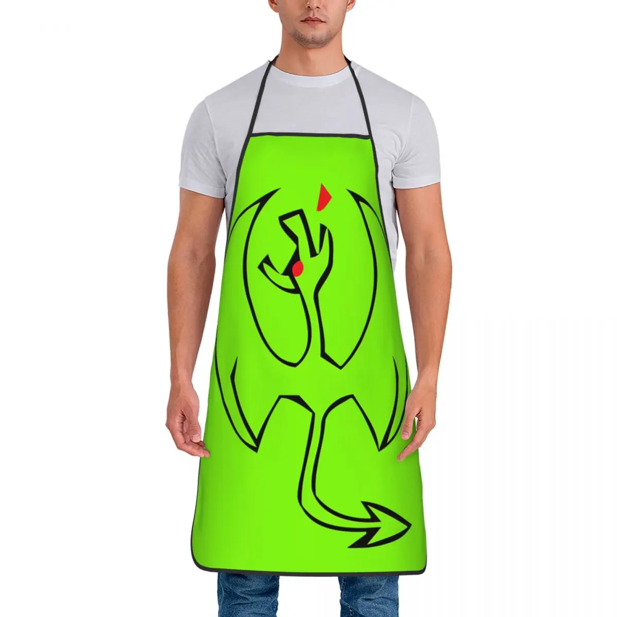 Custom Bib Dragon Aprons for Men Women Unisex Adult Chef Kitchen Cooking Marvels Iron Fist Tablier Cuisine Painting