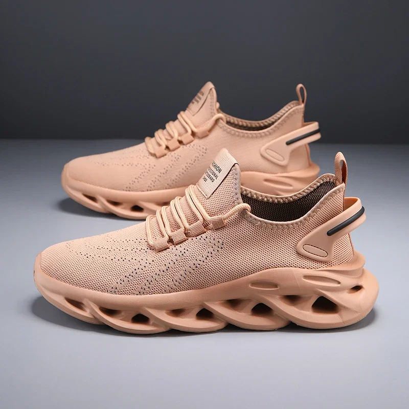 

Men's Running Sports Shoes Mesh Breathable Comfortable Mens Non Slip Casual Walking Sneakers Lightweight Running Shoe Athletic