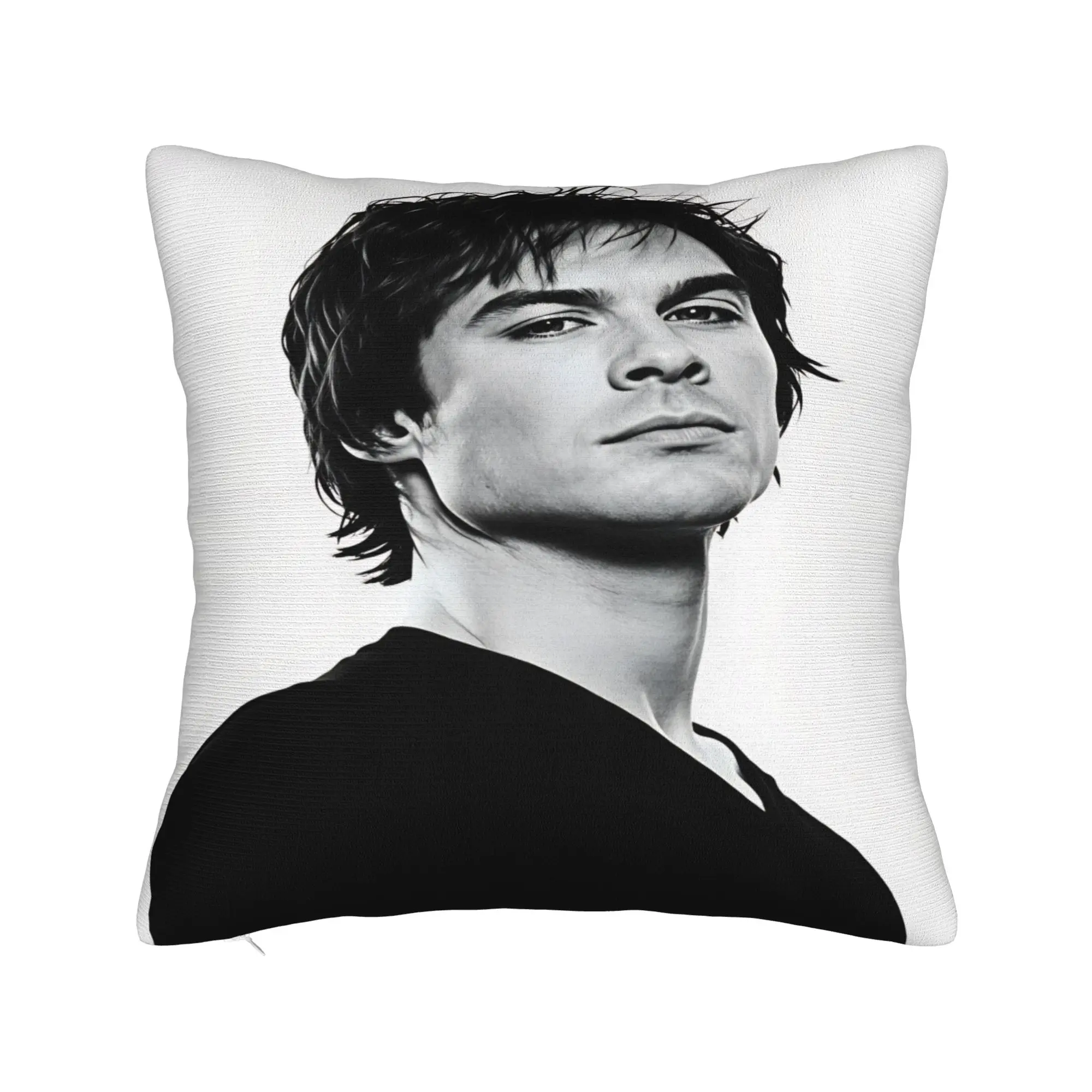Pillow Case Ian Somerhalder Comfy  Pillow Cover For Couch Sofa Bedroom Novelty Pillowcases