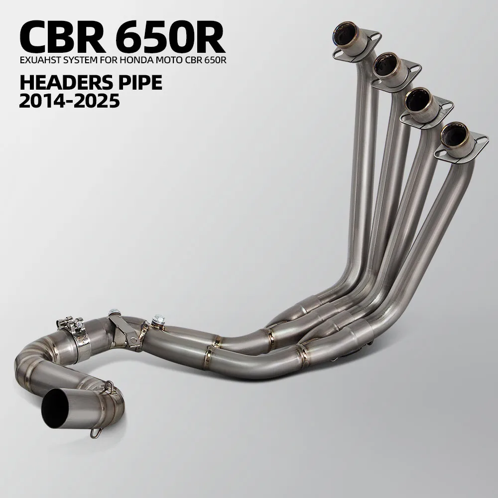 

For Honda CBR650 CBR650F CB650F CB650R 2014-2025 CBR650R Exhaust Manifold Motorcycle Escape Titanium 51mm Racing Headers Tube