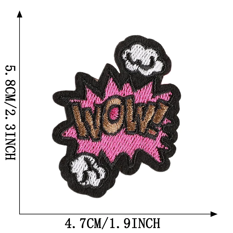 Patch Thermocollant Stitch Eisen auf für Kleidung bestickt Buchstaben Jacken Outdoor Designer Nähen Parche Para Ropa Nas Vendka Diy La – Detail 17