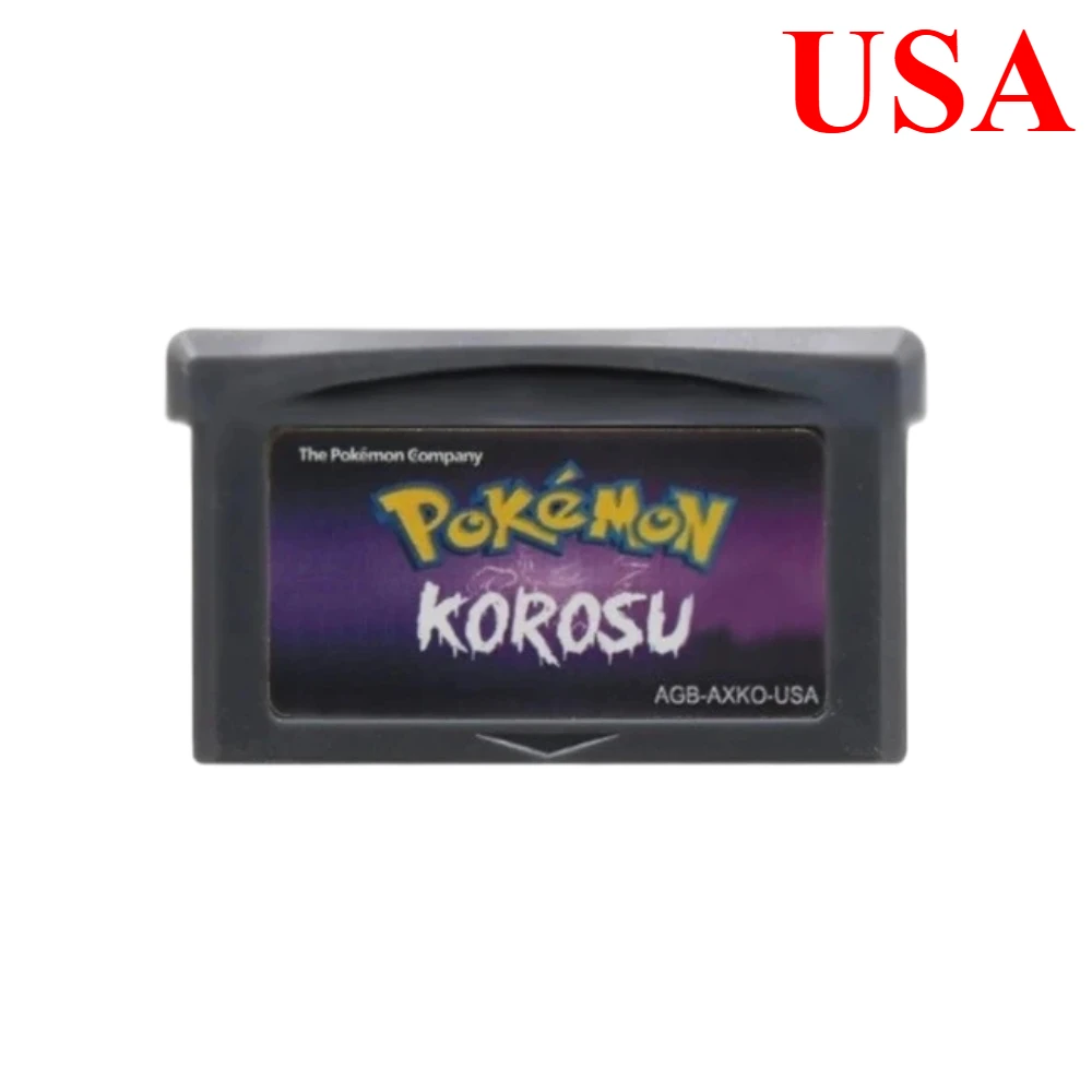 22 verschiedene Pokémon GBA-Spielmodule: FireRed, LeafGreen, Ruby, Sapphire, Emerald, Snakewood, Clover für Game Boy GBA / GBA SP / NDS / NDSL – Detail 17