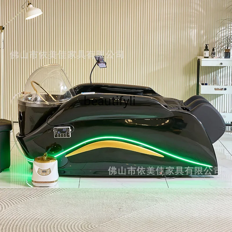 

A38 Electric beauty bed, special high-end barber shop chair for beauty salon, special massage bed for hair salon