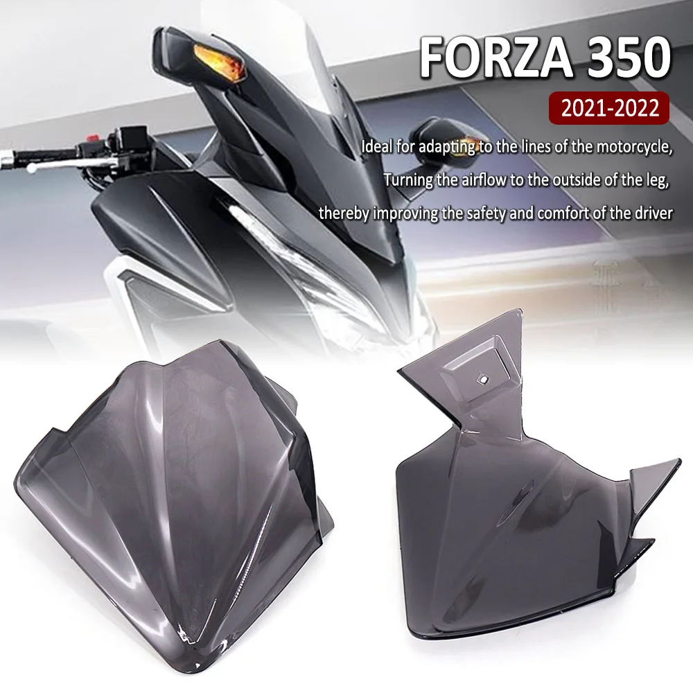 

NSS 350 NEW Motorcycle Windshield Handguards Front Wind Deflectors Panels Protector Shield Cover For Honda NSS350 2021 2022