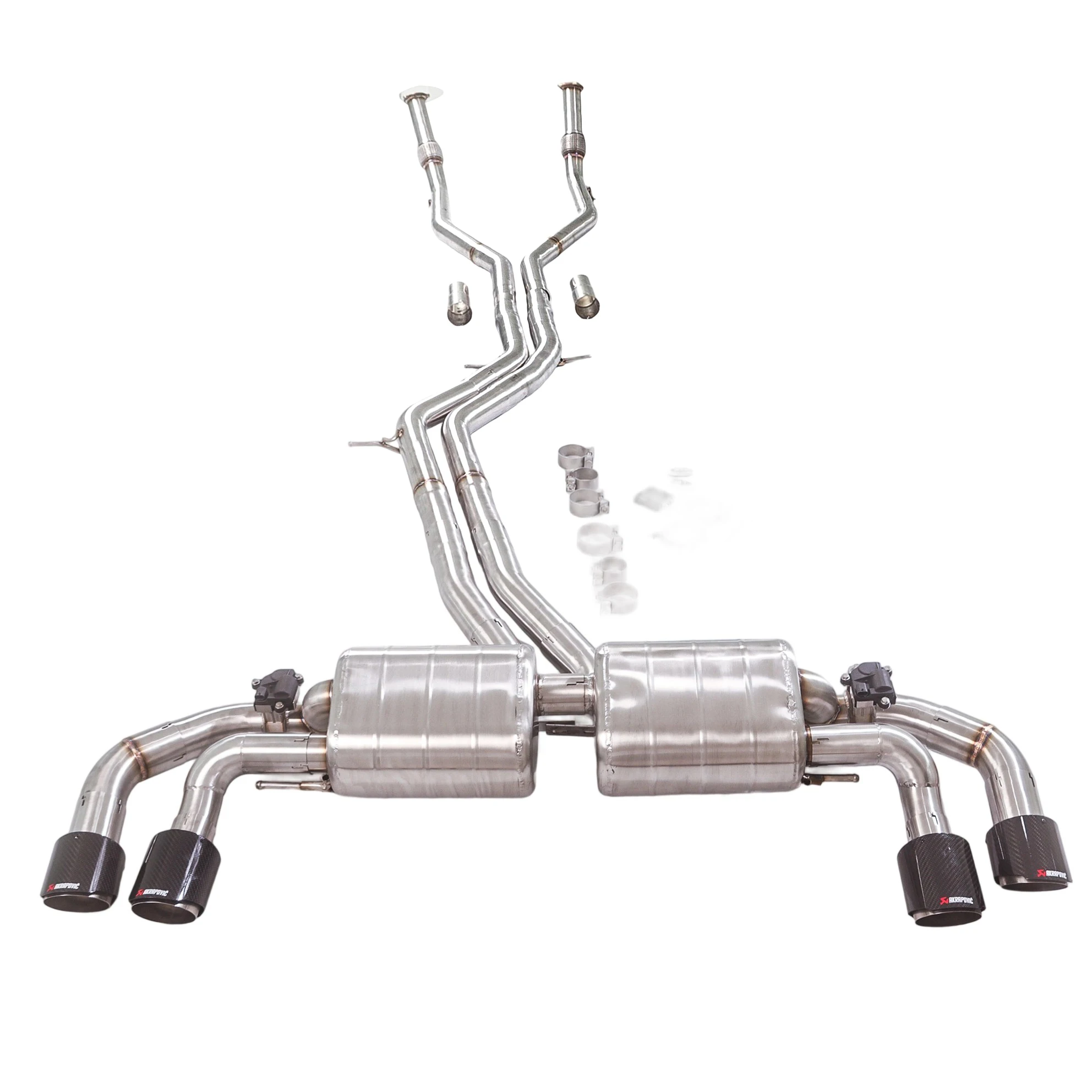 

GFC catback exhaust muffler for 2021 to 2024 Audi Q7 3.0T, Car electric valve exhaust system made of 304 stainless steel
