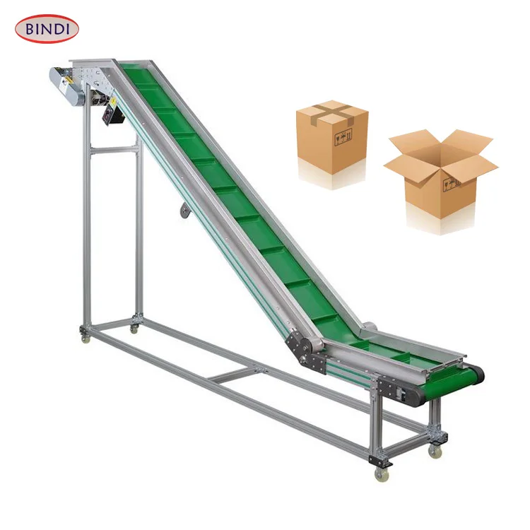 

Bindi Professional Custom Small Incline Angle Belt Conveyor