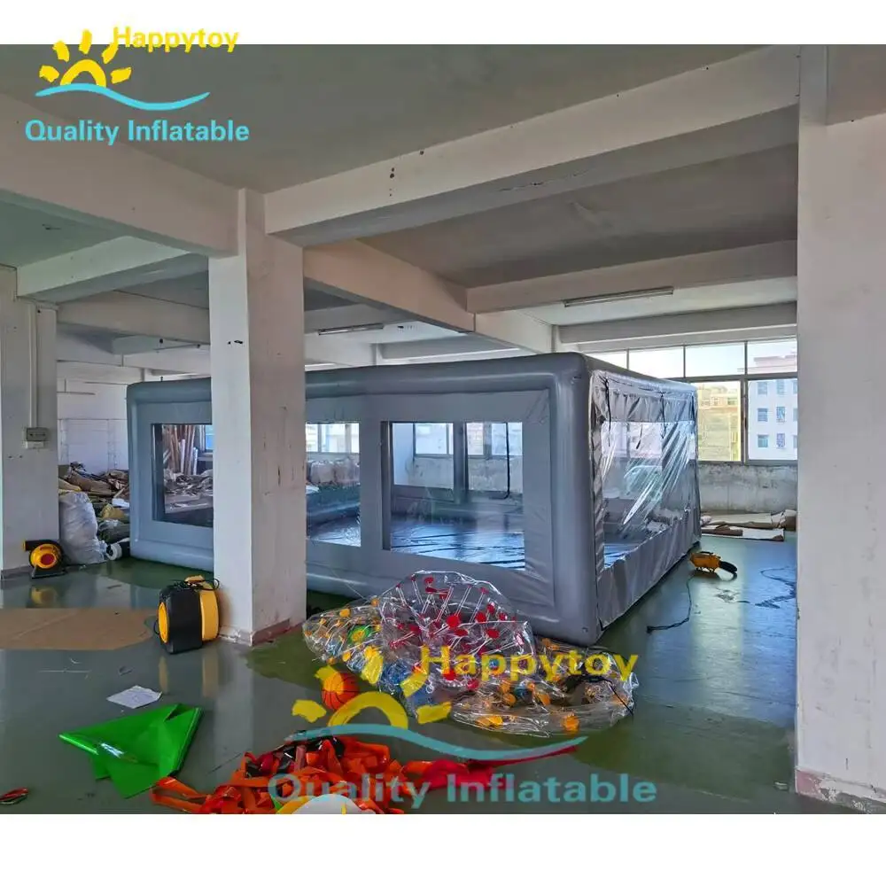 무역 박람회용 풍선형 에어타이트 홍보 투명 버블 자동차 텐트