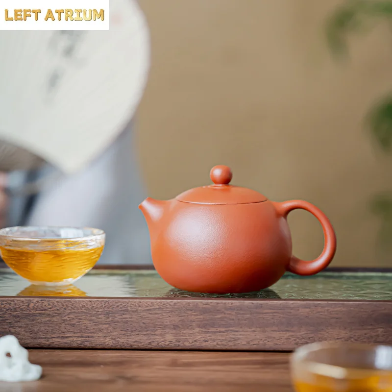 Yixing Teapot Tea Pot filter Xishi Pot Beauties Handmade Purple Clay Teaware Drinkware Set Drink Puer Tea Ceremony