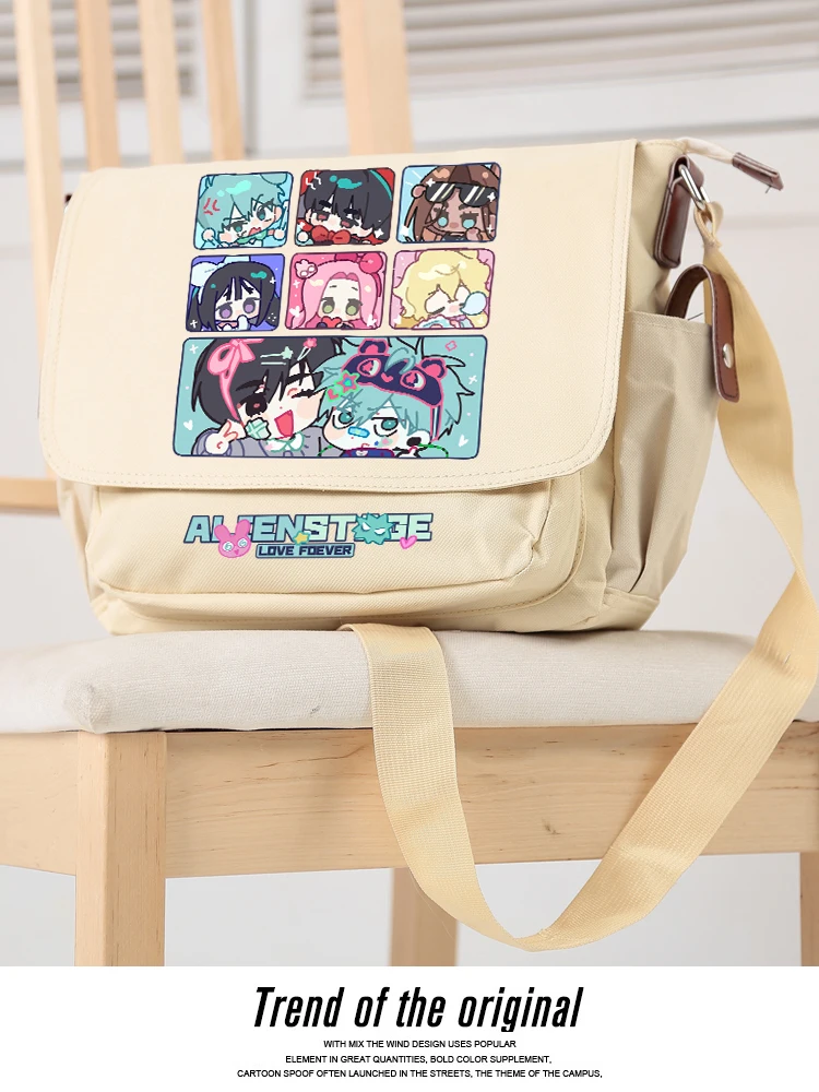 

Anime Alien Stage Ivan Till MiZi Sua Cosplay Messenger Bag Cartoon Single-shoulder Bags Sling Satchel Versipacks Xmas Gift