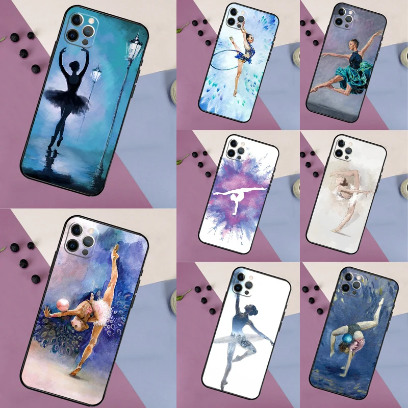 الجمباز النفط اللوحة لينة حالة الهاتف آيفون 17 برو ماكس آيفون 17 الهواء غطاء سيليكون فوندا #1