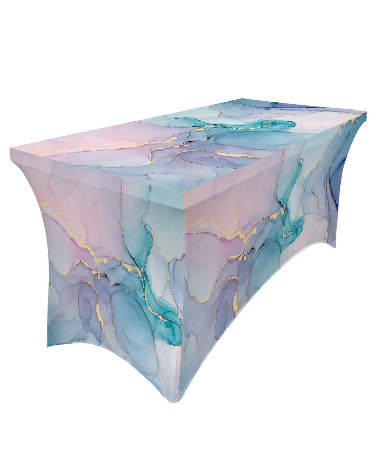 

Marble Turquoise Pink Table Skirt Wedding Decoration Home Birthday Party Table Skirt Dessert Table Cover Home Decor