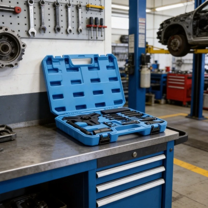 

Инструмент для снятия и установки двухдисковых сцеплений для автомобилей