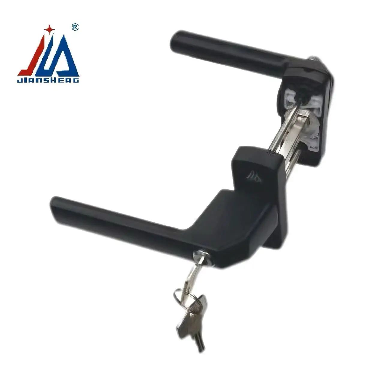 High-Quality Lockable Window Door Handle with Cylinder Aluminium Child Safety Lock System for Home Security