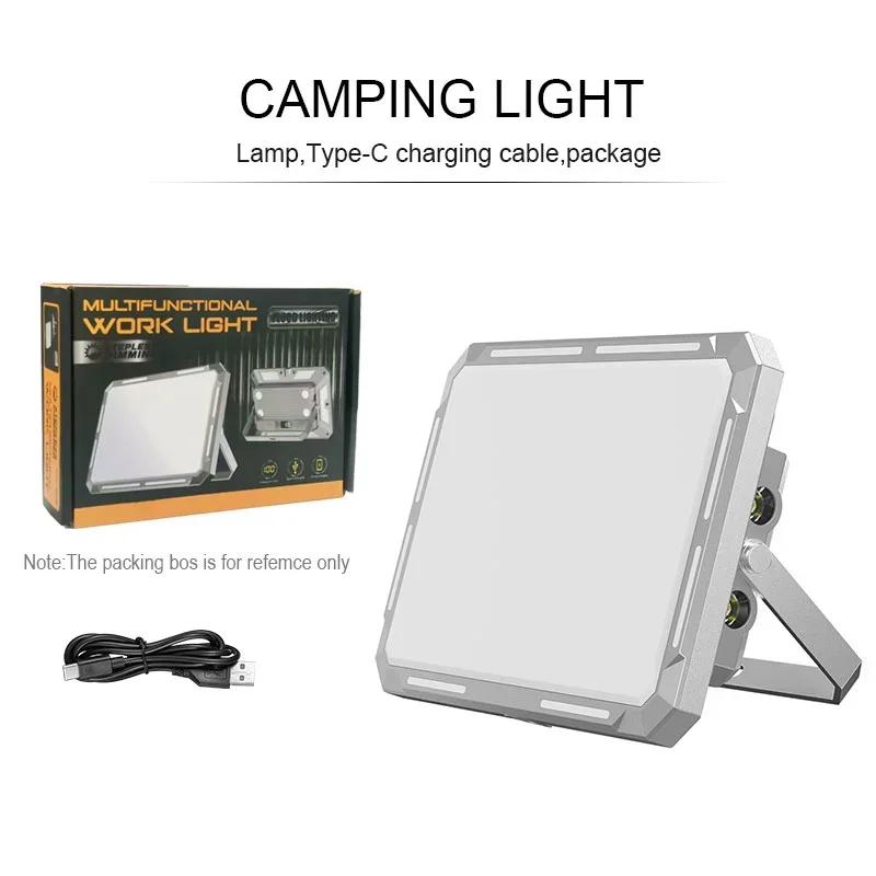 

Portable LED Camping Tent Light Rechargeable Searchlight High Power Outdoor Emergency Lighting Waterproof Hanging Night Lamp