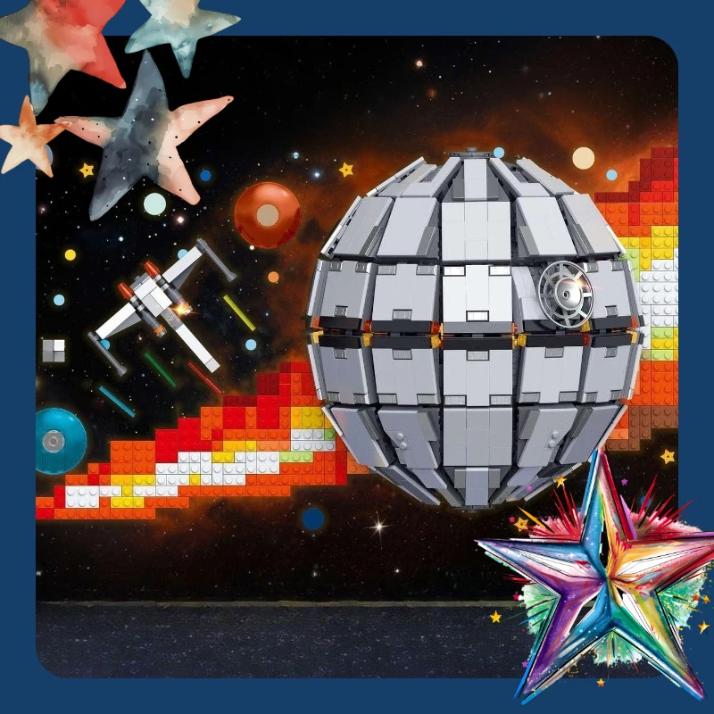 Forgotten Star Building Blocks Creative Hand-assembled Simulation Planet Toy Desktop Ornament Collection Model Birthday Gift #1