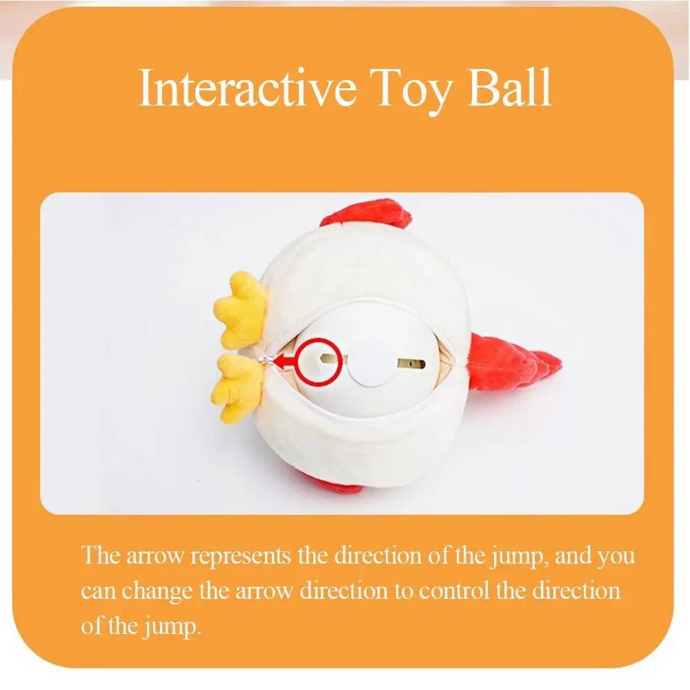 Boule en peluche électronique Hamster drôle, boules en peluche de cochon interactives, jouet moelleux à mâcher, musique, Vibration rebondissante, saut pour bébé