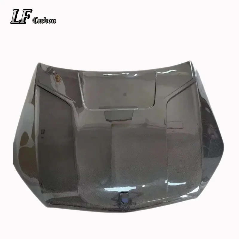 For 2021+ Mercedes-Benz GLS Carbon Fiber Hood Cover with Dry Engine New Condition Includes Screws