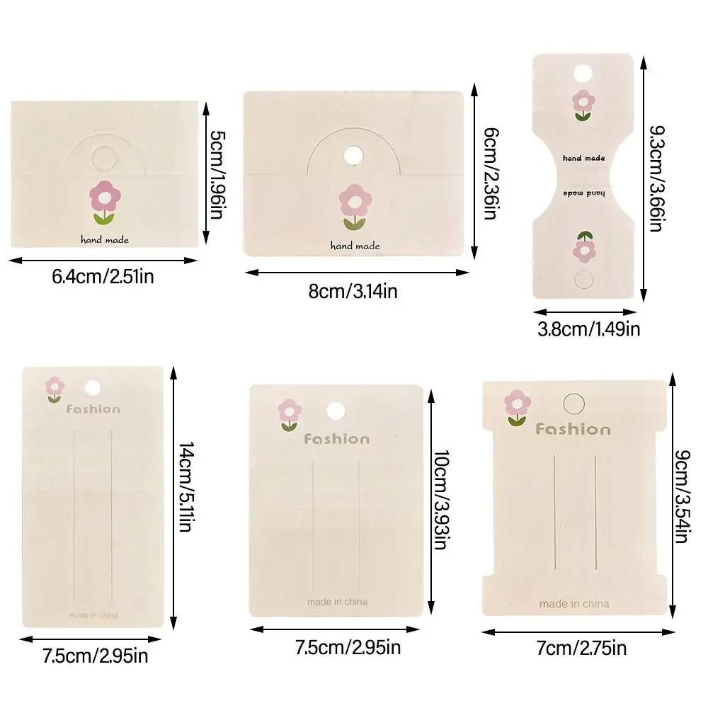بطاقات تغليف مجوهرات زهور ، بطاقة عرض معلقة ، هدية لطيفة ، دبوس أذن ، بطاقات قرط قلادة ، هيرارد