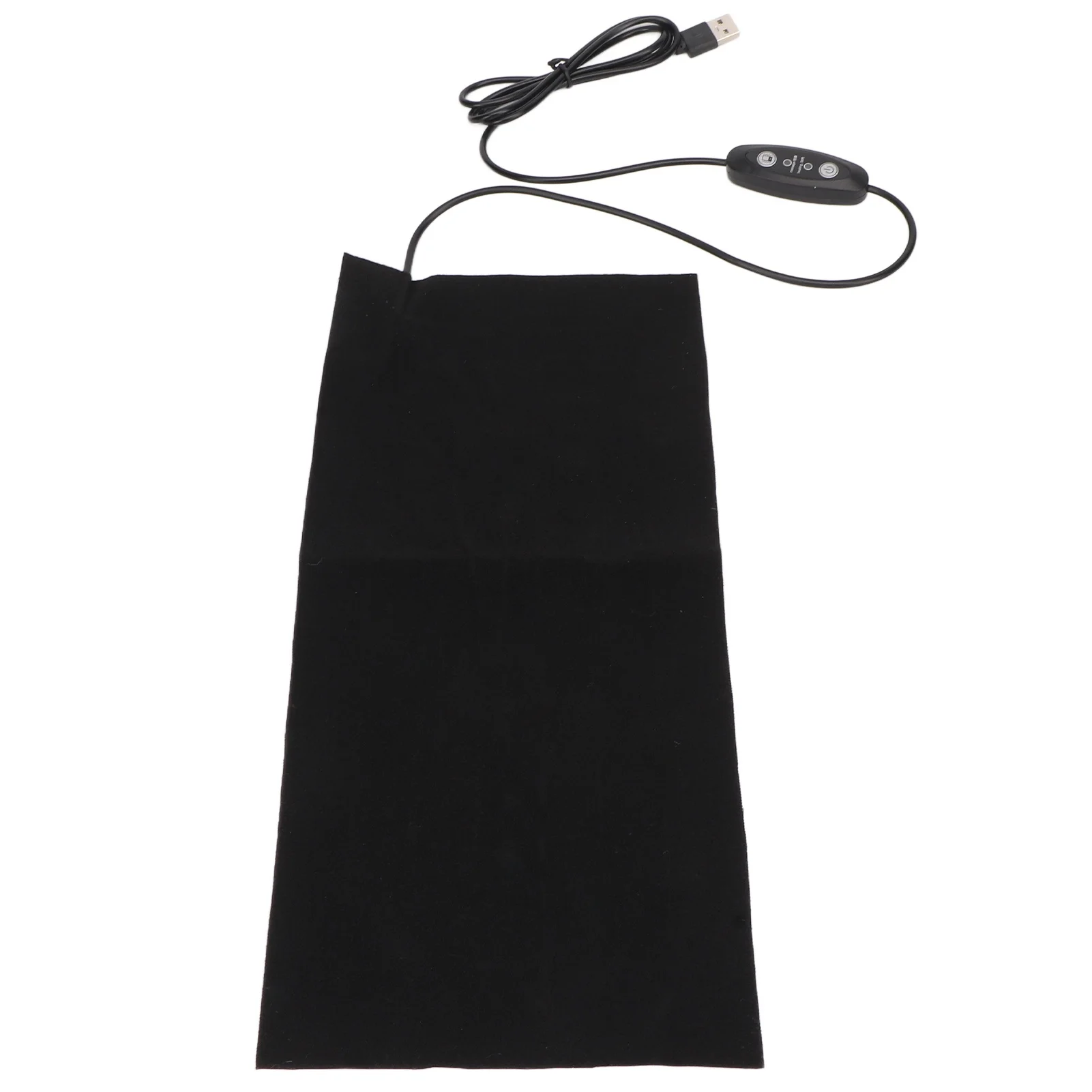USB Heating Pad 9W 5V 2A Adjustable 5 Gears Vibration Massaging Washable Foldable Electric Cloth Heater