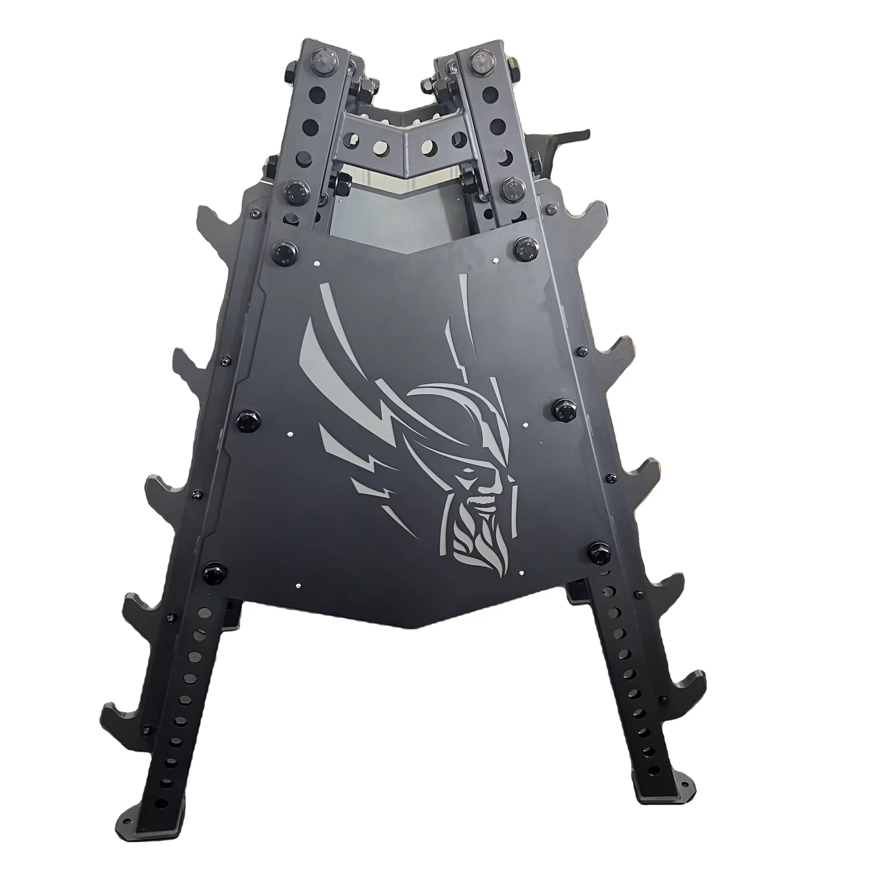 Multi-Functional Gym Accessory Rack Home Fixed Barbell Storage Holder