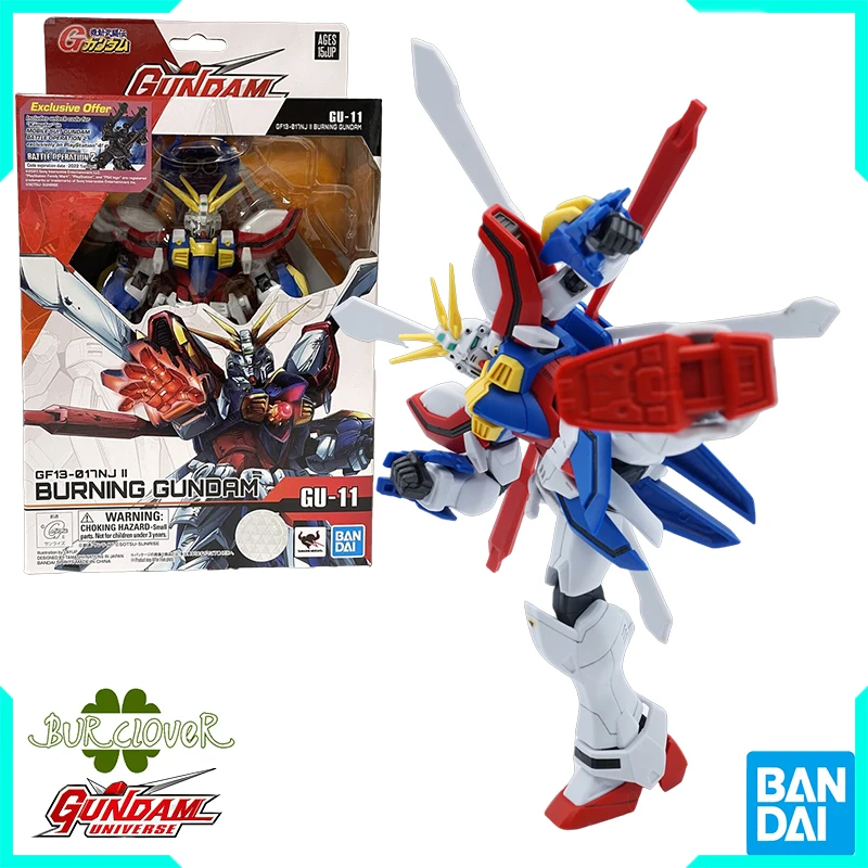 

Оригинальная фигурка Bandai Gundam Universe GU-11 God Gundam (Burning Gundam) в обычной версии с лучниками, вульканские пистолеты
