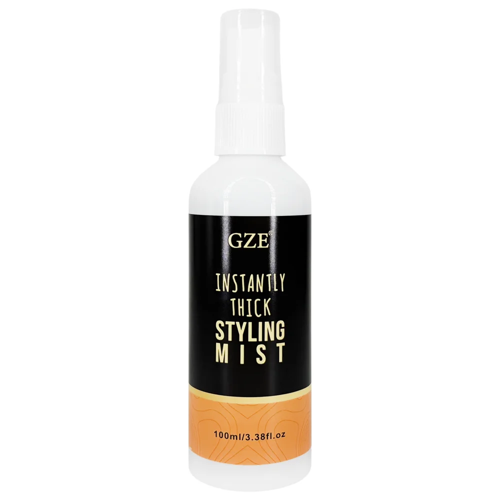رذاذ تصفيف الشعر السميك على الفور من GZE - رذاذ مكثف للشعر الناعم - رذاذ نسيج للشعر الأكبر والأكبر - تثبيت خفيف