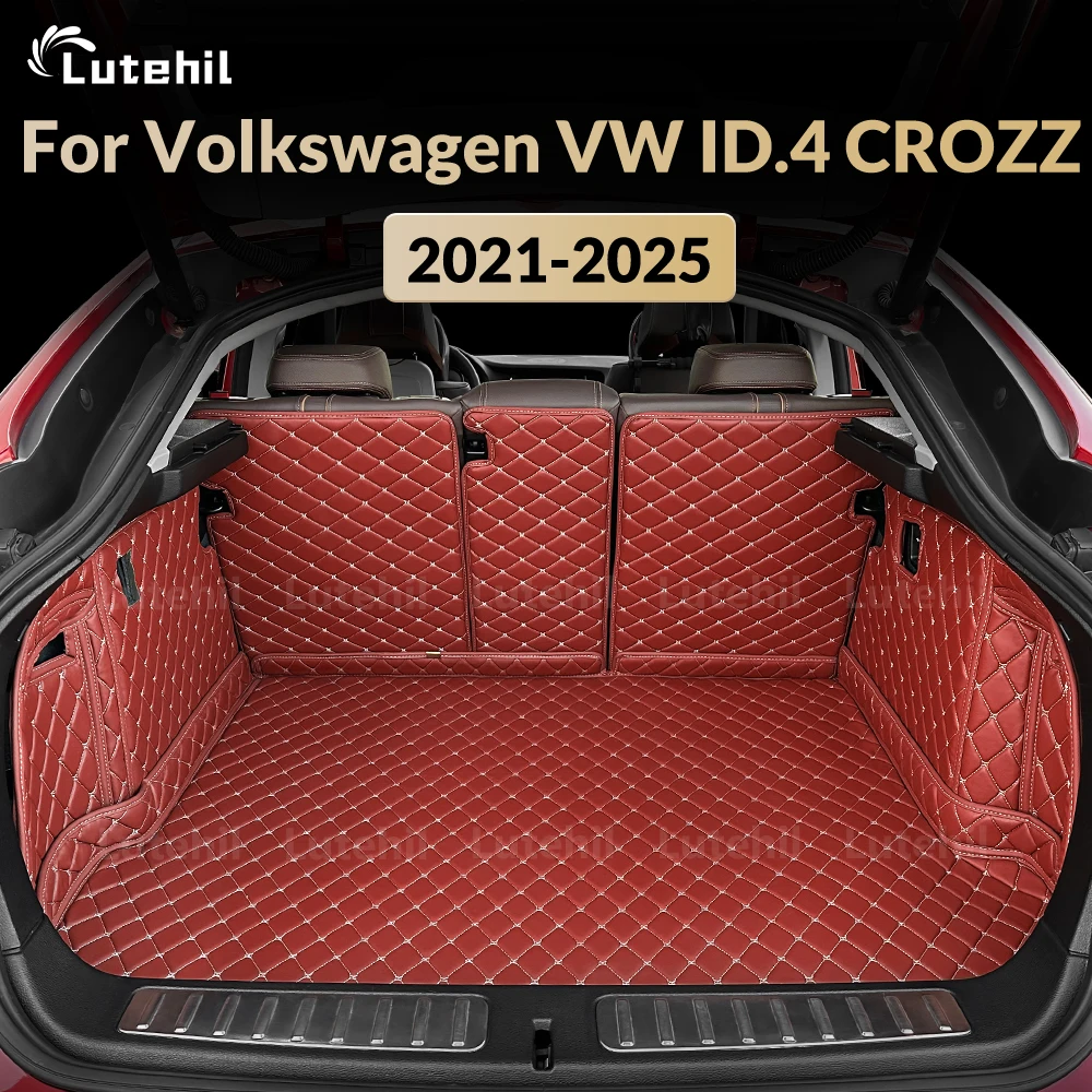 

LUTEHIL For Volkswagen（VW） ID.4 CROZZ 2021-2025 24 23 22 Auto Full Coverage Trunk Mat Car Cargo Liner Interior Accessories