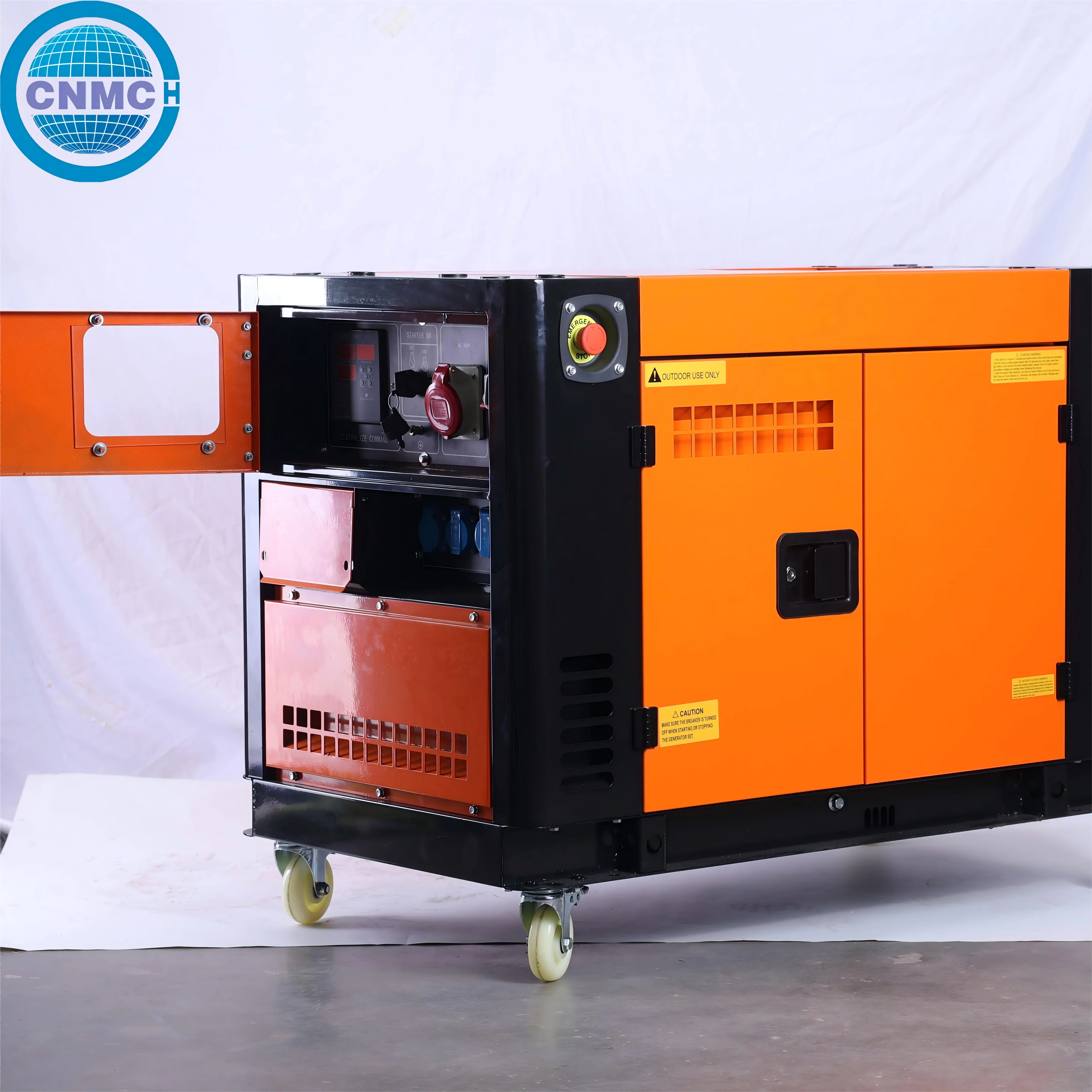 20kw Max Output Diesel Generator 110V/220v Dual Voltage 60HZ Diesel Engine Twin.Cylinder, Vertical, 4-Stroke Air-Cooled