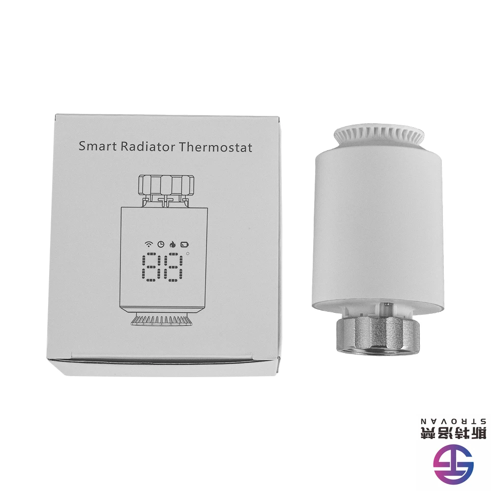 Zigbee Thermostatic Radiator Valve Smart Temperature Control for Home Use Works   Smart Thermostat