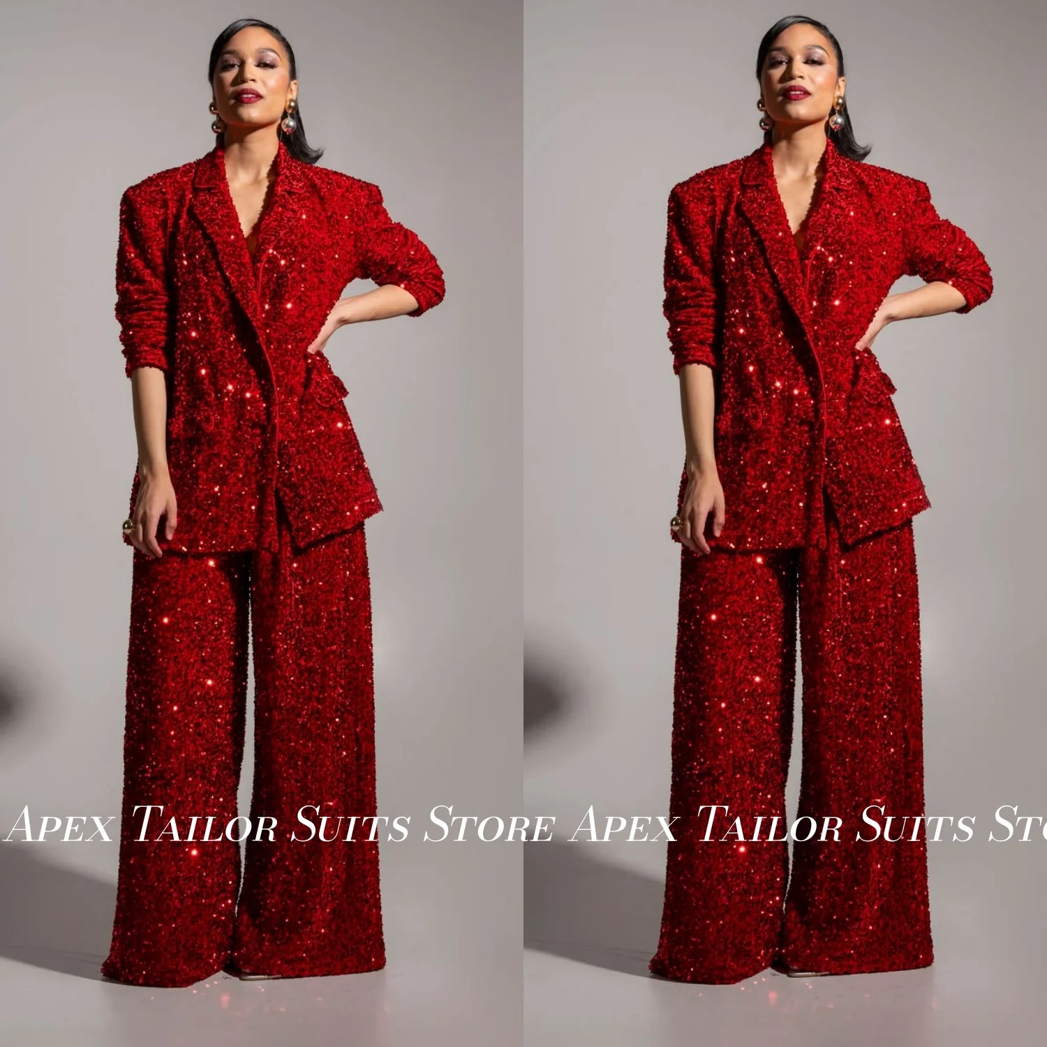 Setelan Blazer Wanita Berpayet - Womens Blazer ulasan dan harga