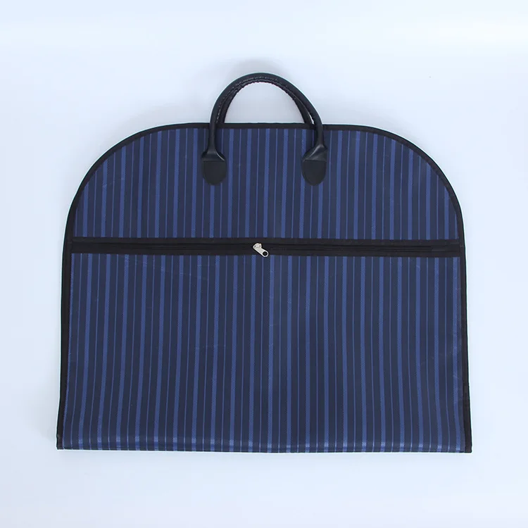 

Oxford Clothing Bag with Suspension System Waterproof Suit Coat Storage Cover Dustproof Wardrobe Organizer for Travel Home